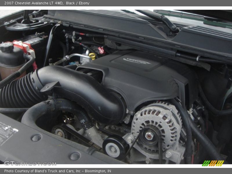 Black / Ebony 2007 Chevrolet Avalanche LT 4WD