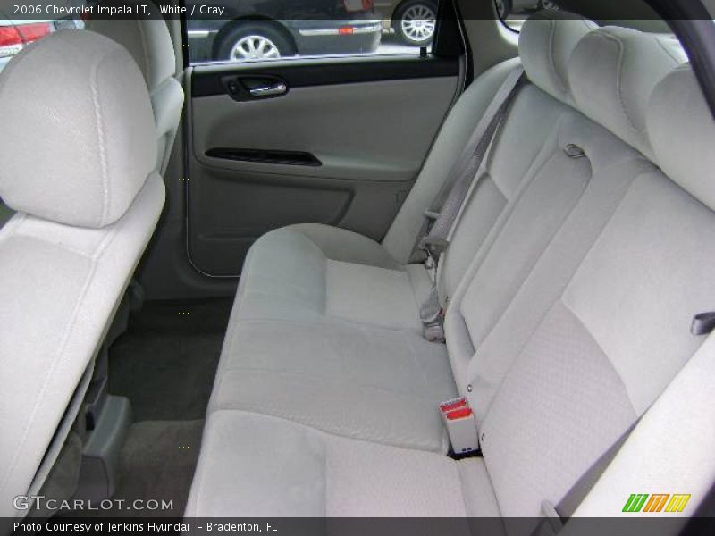 White / Gray 2006 Chevrolet Impala LT