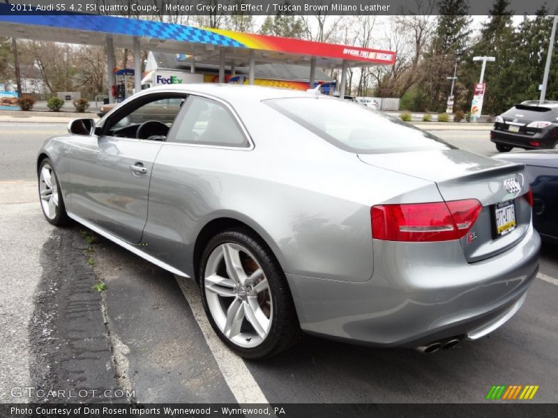 Meteor Grey Pearl Effect / Tuscan Brown Milano Leather 2011 Audi S5 4.2 FSI quattro Coupe