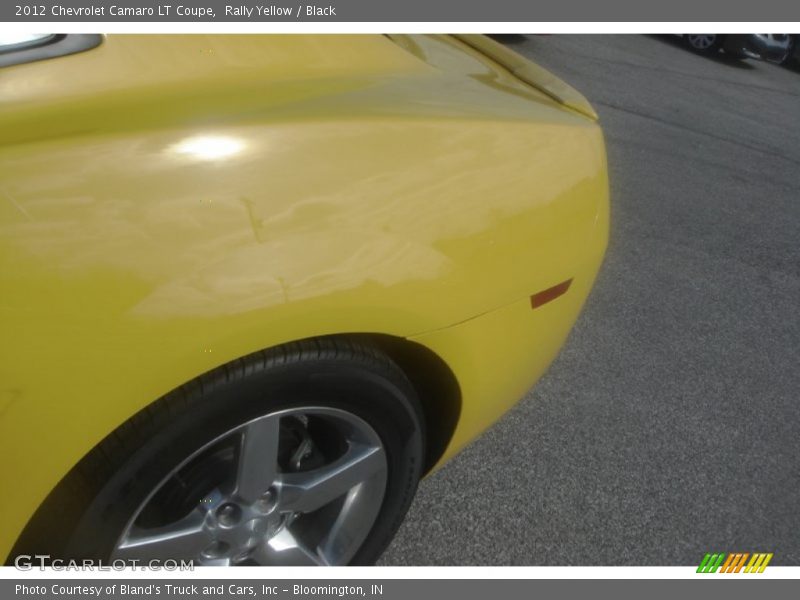 Rally Yellow / Black 2012 Chevrolet Camaro LT Coupe