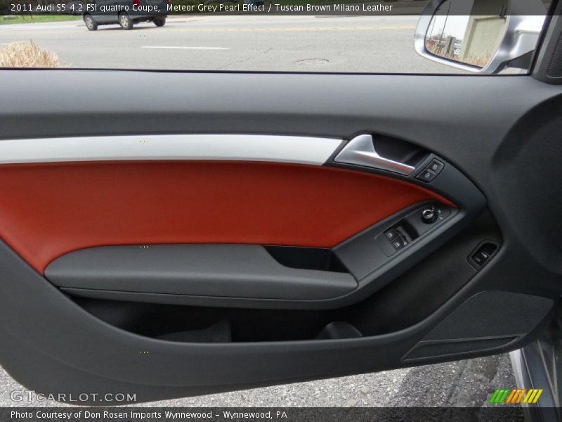 Meteor Grey Pearl Effect / Tuscan Brown Milano Leather 2011 Audi S5 4.2 FSI quattro Coupe