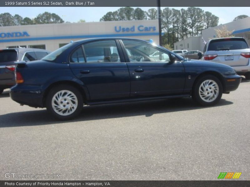Dark Blue / Tan 1999 Saturn S Series SL2 Sedan