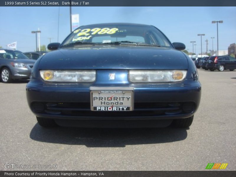 Dark Blue / Tan 1999 Saturn S Series SL2 Sedan
