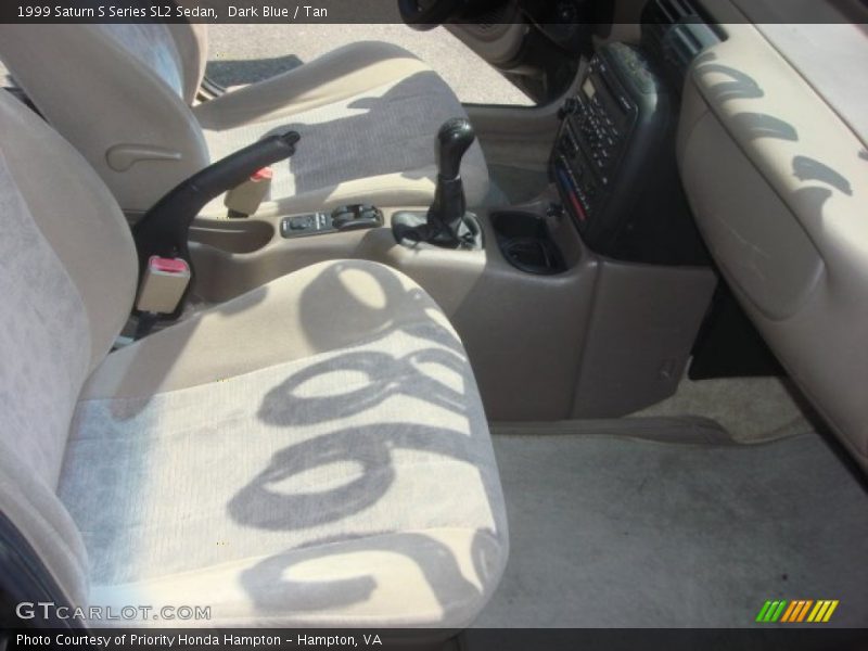 Dark Blue / Tan 1999 Saturn S Series SL2 Sedan