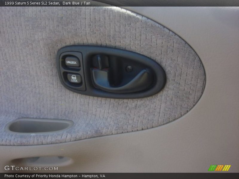 Dark Blue / Tan 1999 Saturn S Series SL2 Sedan