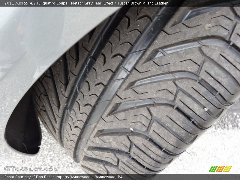 Meteor Grey Pearl Effect / Tuscan Brown Milano Leather 2011 Audi S5 4.2 FSI quattro Coupe