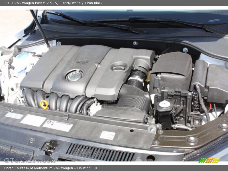 Candy White / Titan Black 2013 Volkswagen Passat 2.5L S