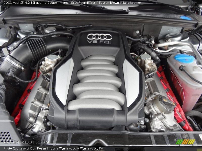  2011 S5 4.2 FSI quattro Coupe Engine - 4.2 Liter FSI DOHC 32-Valve VVT V8