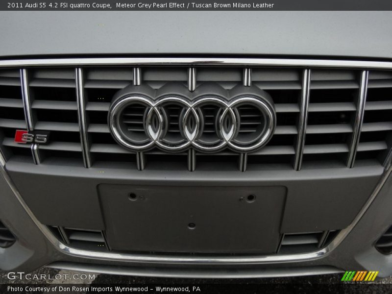 Meteor Grey Pearl Effect / Tuscan Brown Milano Leather 2011 Audi S5 4.2 FSI quattro Coupe