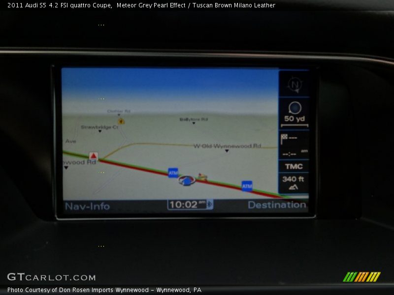 Meteor Grey Pearl Effect / Tuscan Brown Milano Leather 2011 Audi S5 4.2 FSI quattro Coupe