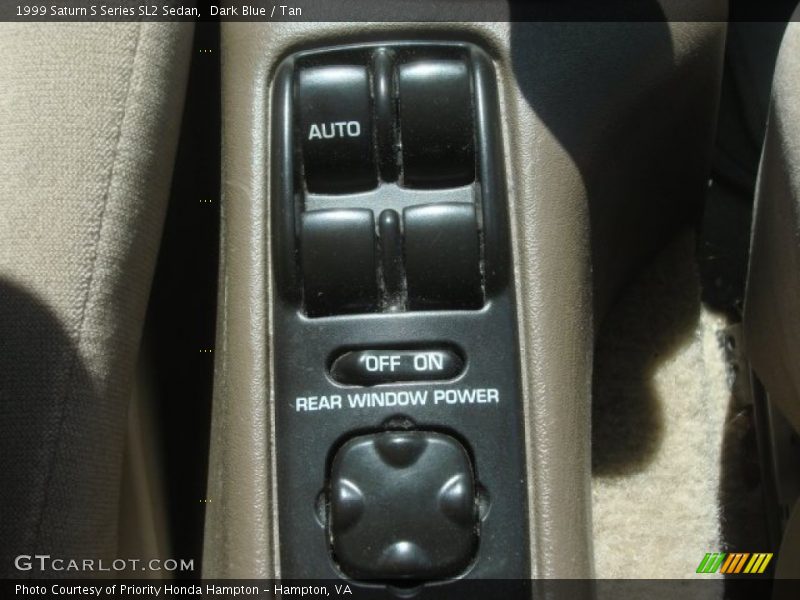 Dark Blue / Tan 1999 Saturn S Series SL2 Sedan