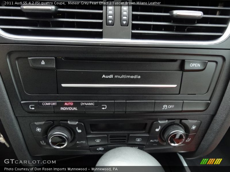 Meteor Grey Pearl Effect / Tuscan Brown Milano Leather 2011 Audi S5 4.2 FSI quattro Coupe