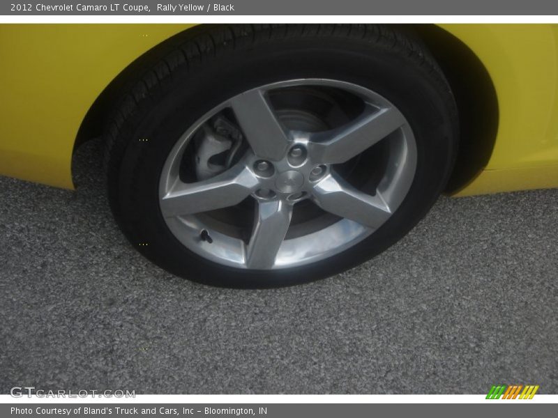 Rally Yellow / Black 2012 Chevrolet Camaro LT Coupe