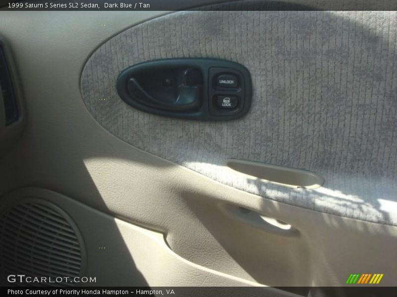 Dark Blue / Tan 1999 Saturn S Series SL2 Sedan