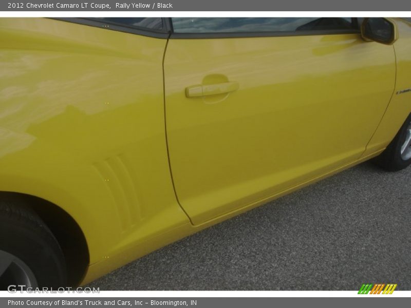 Rally Yellow / Black 2012 Chevrolet Camaro LT Coupe