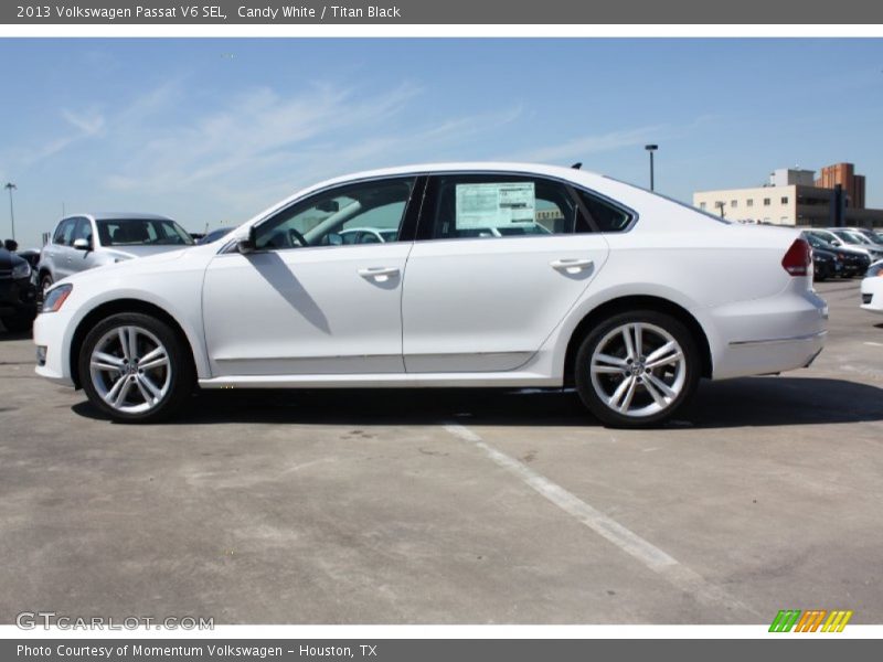 Candy White / Titan Black 2013 Volkswagen Passat V6 SEL