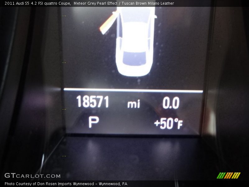 Meteor Grey Pearl Effect / Tuscan Brown Milano Leather 2011 Audi S5 4.2 FSI quattro Coupe