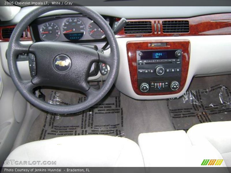 White / Gray 2006 Chevrolet Impala LT