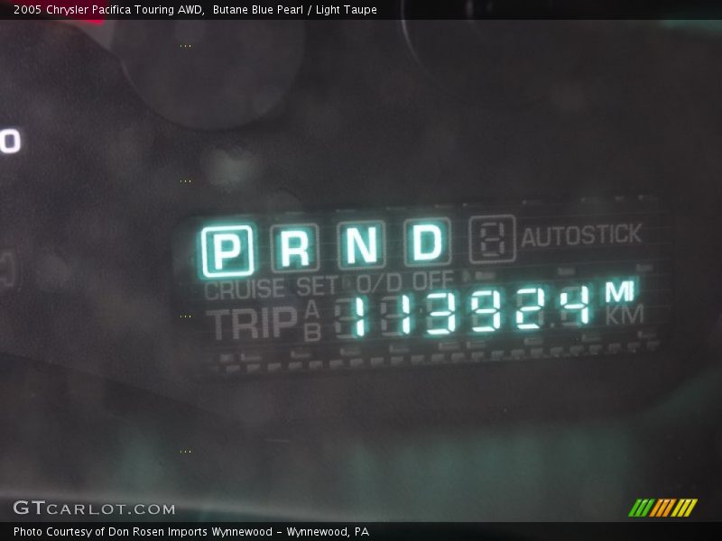 Butane Blue Pearl / Light Taupe 2005 Chrysler Pacifica Touring AWD