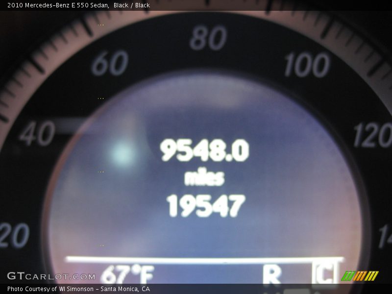 Black / Black 2010 Mercedes-Benz E 550 Sedan