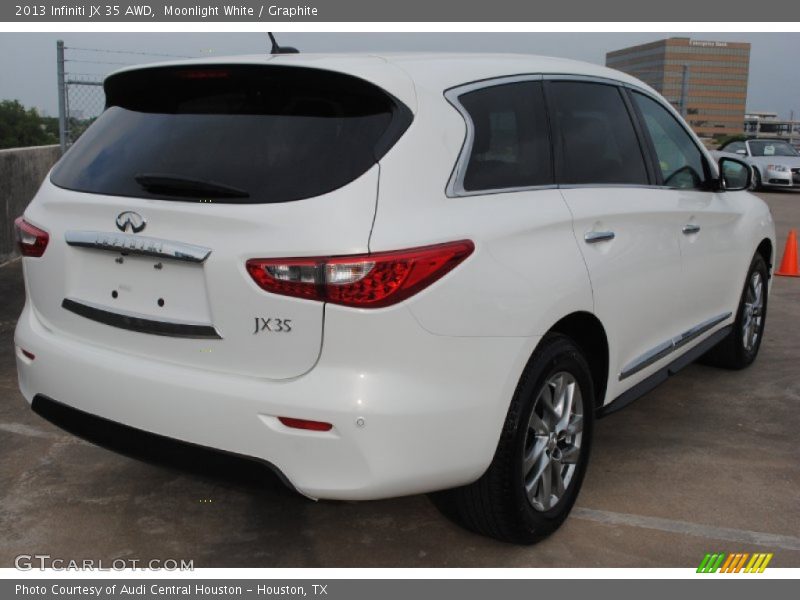 Moonlight White / Graphite 2013 Infiniti JX 35 AWD
