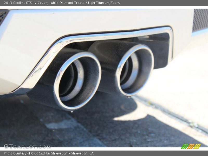 Exhaust of 2013 CTS -V Coupe