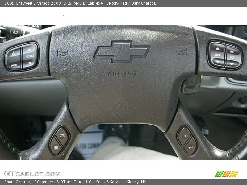 Victory Red / Dark Charcoal 2005 Chevrolet Silverado 2500HD LS Regular Cab 4x4
