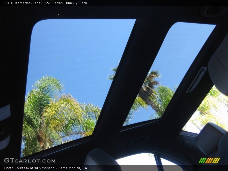Black / Black 2010 Mercedes-Benz E 550 Sedan