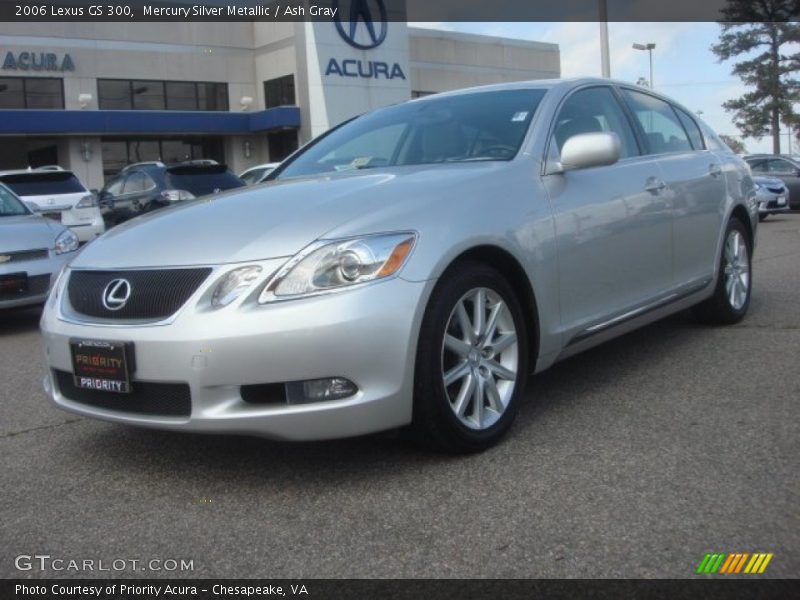 Mercury Silver Metallic / Ash Gray 2006 Lexus GS 300