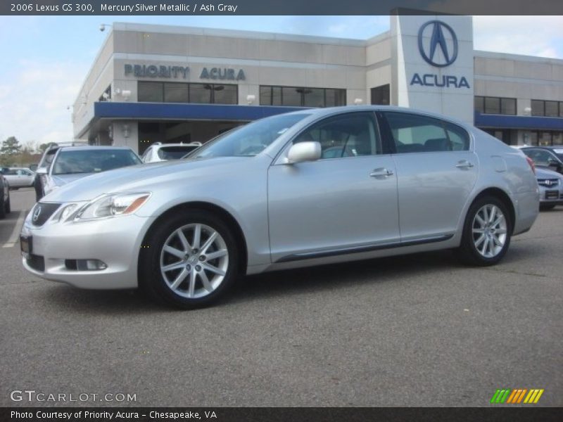 Mercury Silver Metallic / Ash Gray 2006 Lexus GS 300