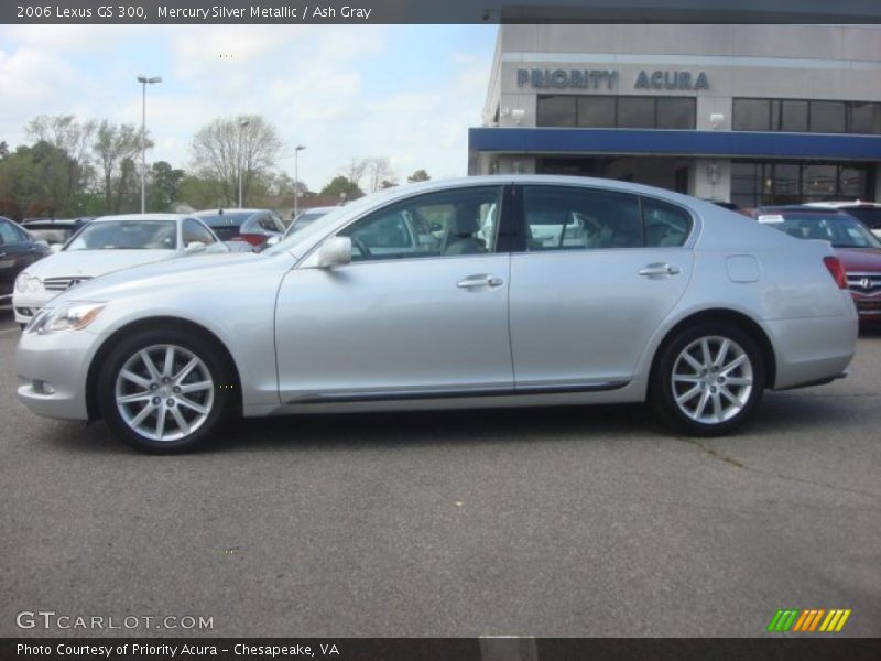 Mercury Silver Metallic / Ash Gray 2006 Lexus GS 300