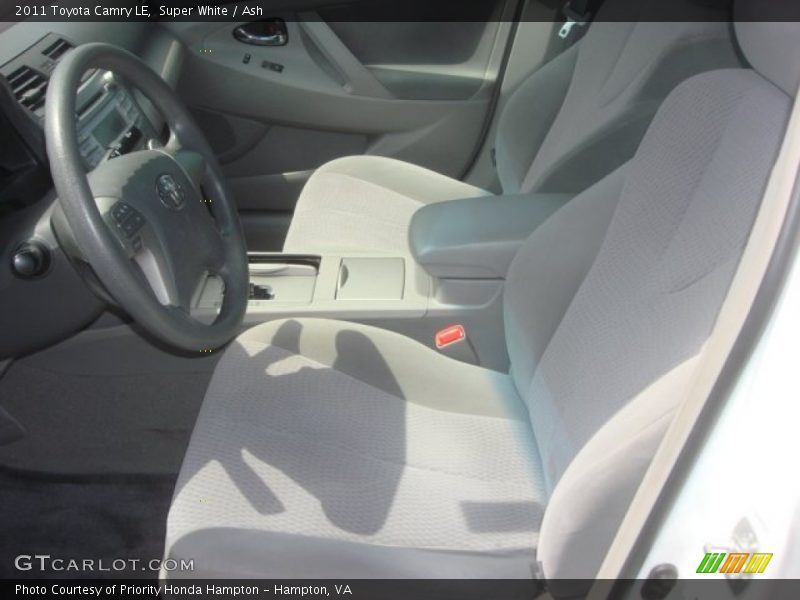 Super White / Ash 2011 Toyota Camry LE