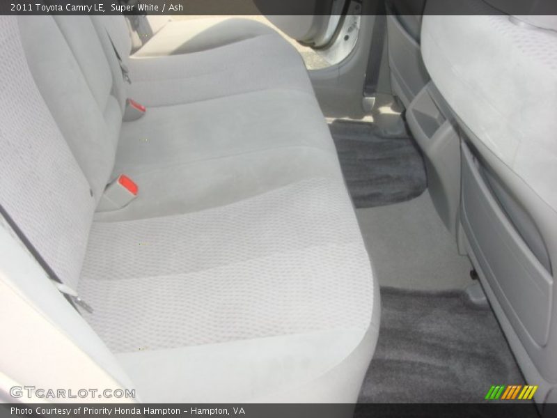 Super White / Ash 2011 Toyota Camry LE