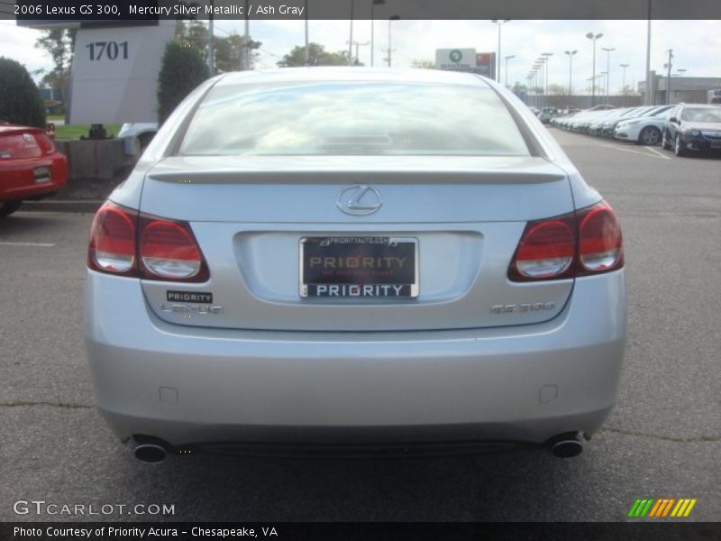 Mercury Silver Metallic / Ash Gray 2006 Lexus GS 300