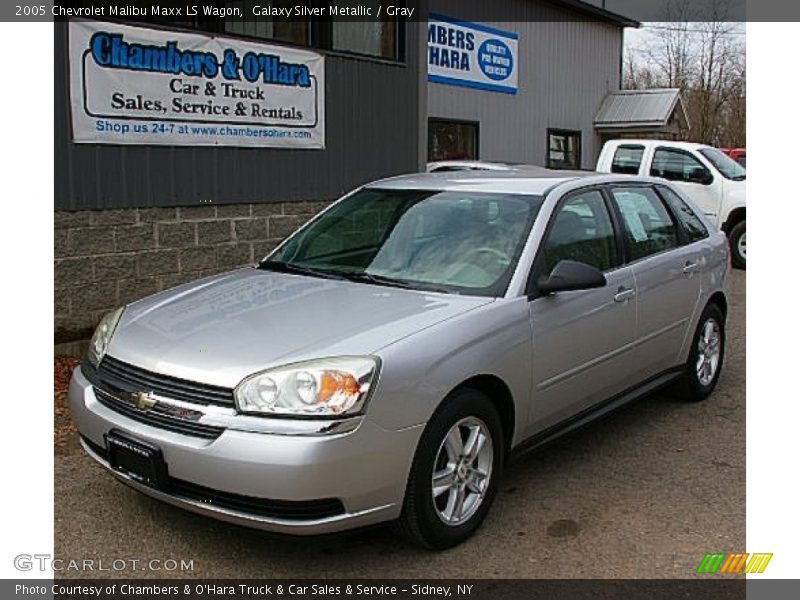 Galaxy Silver Metallic / Gray 2005 Chevrolet Malibu Maxx LS Wagon