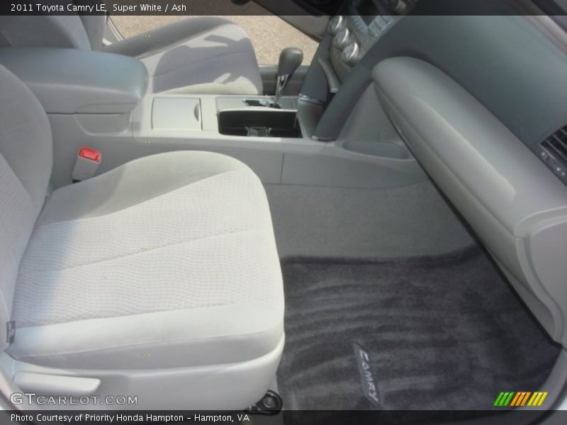 Super White / Ash 2011 Toyota Camry LE