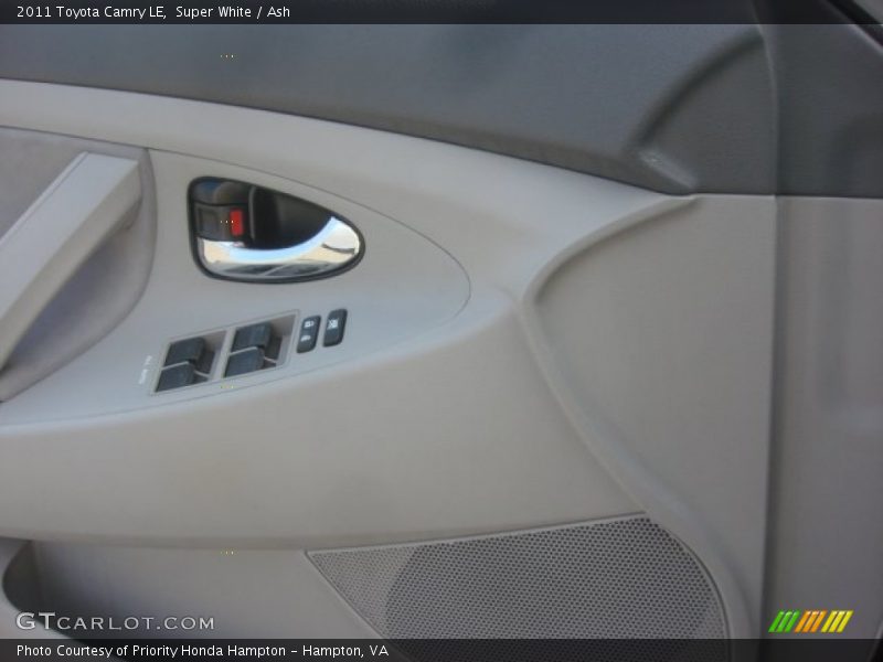Super White / Ash 2011 Toyota Camry LE
