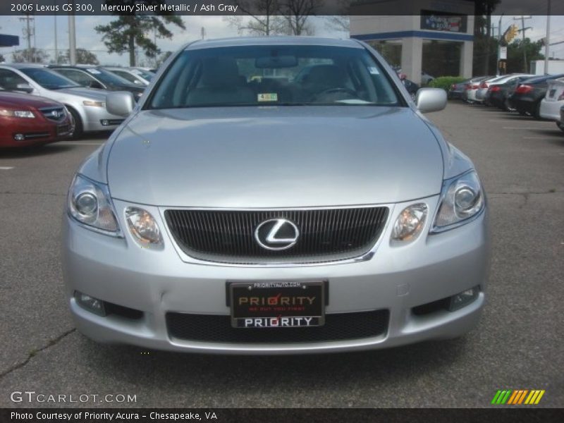 Mercury Silver Metallic / Ash Gray 2006 Lexus GS 300
