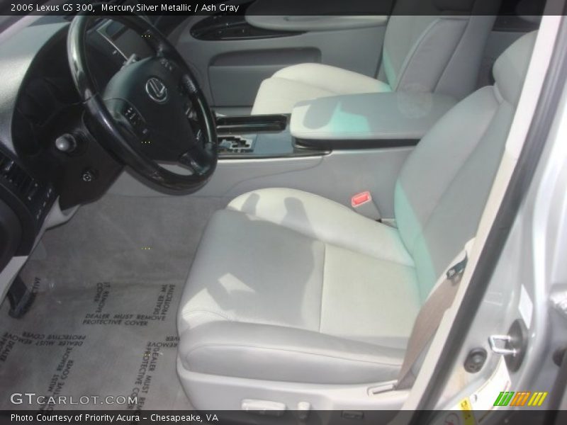Mercury Silver Metallic / Ash Gray 2006 Lexus GS 300