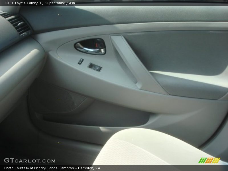 Super White / Ash 2011 Toyota Camry LE