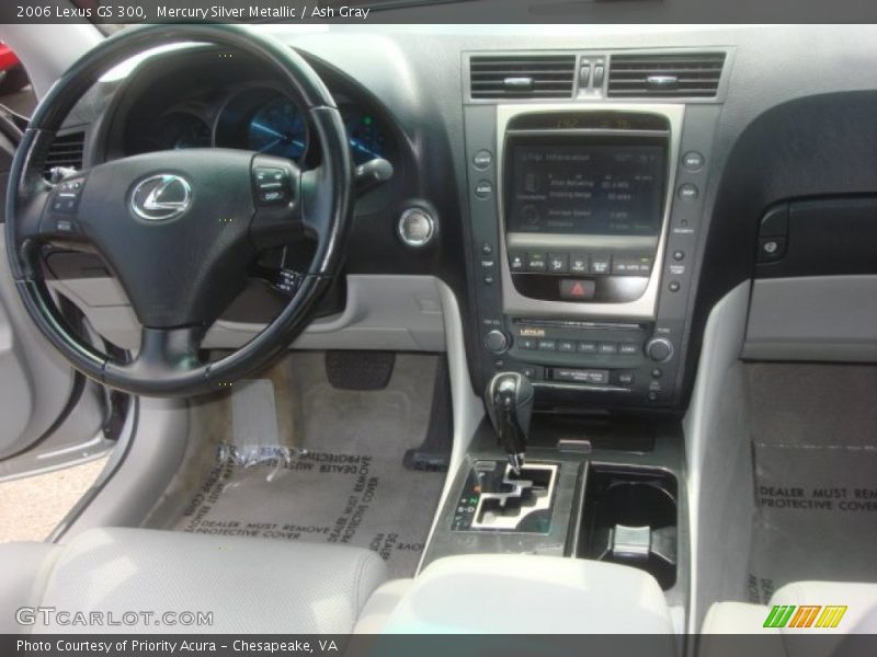 Mercury Silver Metallic / Ash Gray 2006 Lexus GS 300