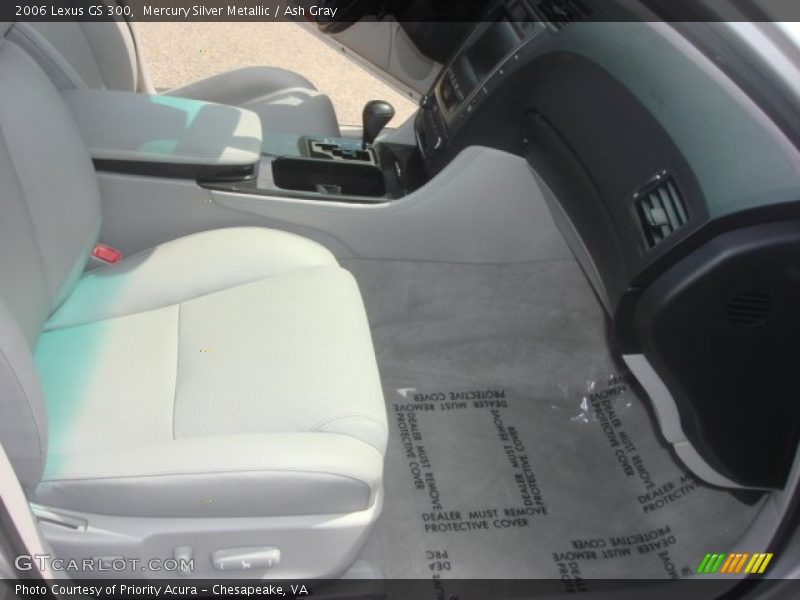 Mercury Silver Metallic / Ash Gray 2006 Lexus GS 300