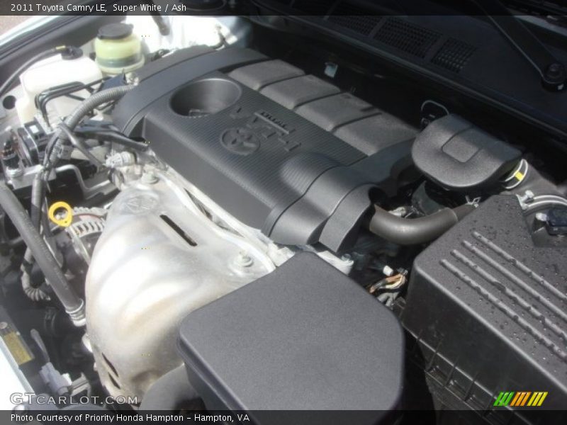Super White / Ash 2011 Toyota Camry LE