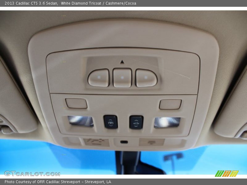 White Diamond Tricoat / Cashmere/Cocoa 2013 Cadillac CTS 3.6 Sedan