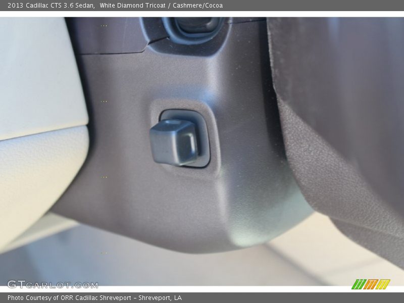 White Diamond Tricoat / Cashmere/Cocoa 2013 Cadillac CTS 3.6 Sedan