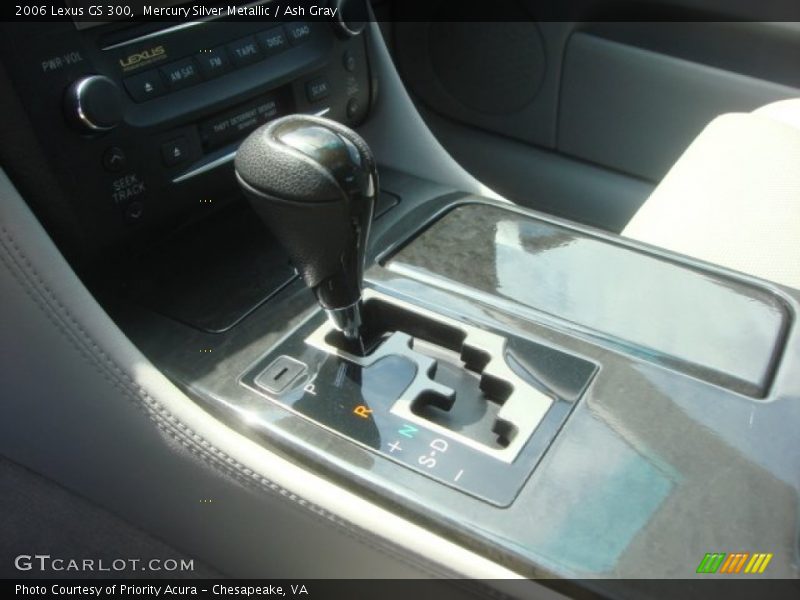 Mercury Silver Metallic / Ash Gray 2006 Lexus GS 300