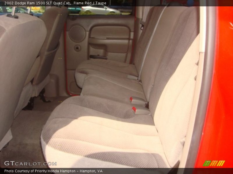 Flame Red / Taupe 2002 Dodge Ram 1500 SLT Quad Cab