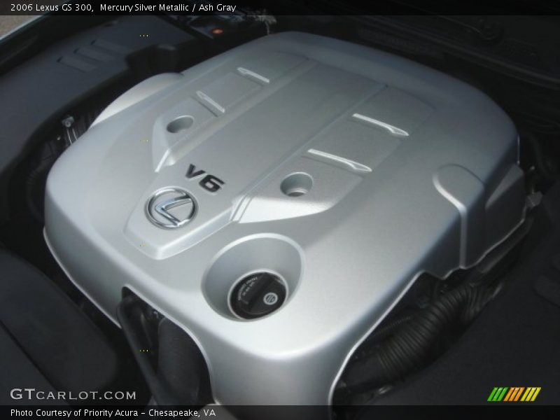 Mercury Silver Metallic / Ash Gray 2006 Lexus GS 300
