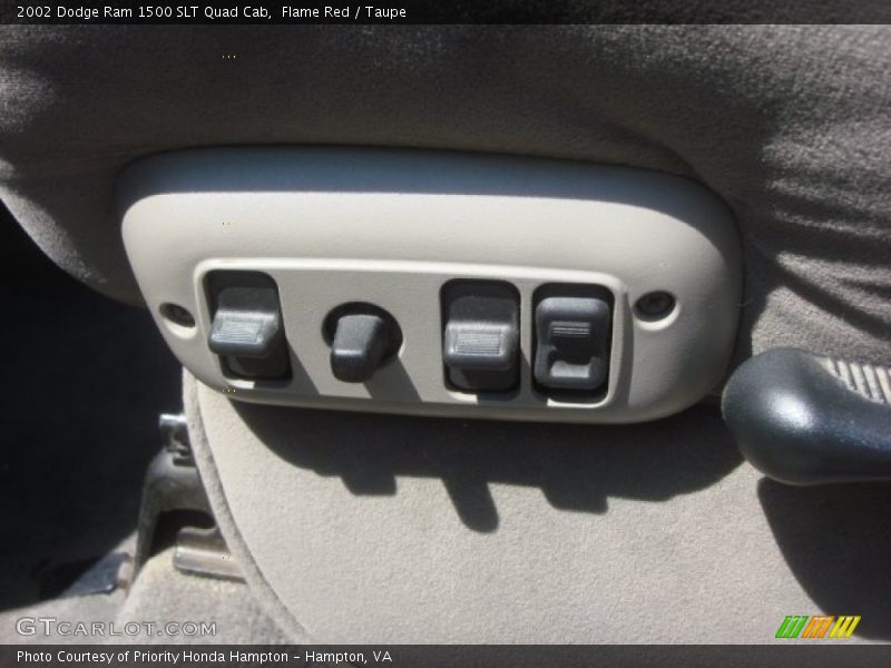 Flame Red / Taupe 2002 Dodge Ram 1500 SLT Quad Cab