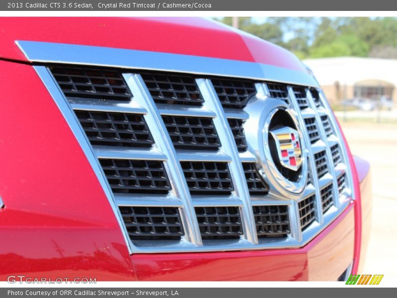Crystal Red Tintcoat / Cashmere/Cocoa 2013 Cadillac CTS 3.6 Sedan